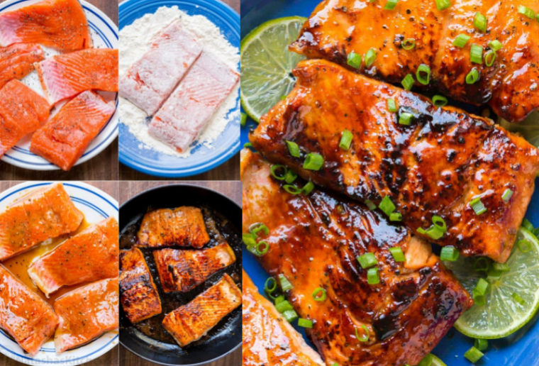 Honey Glazed Salmon