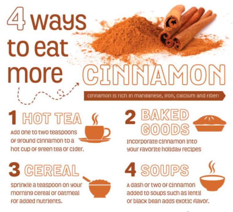 Ways to add more Cinnamon to your daily diets